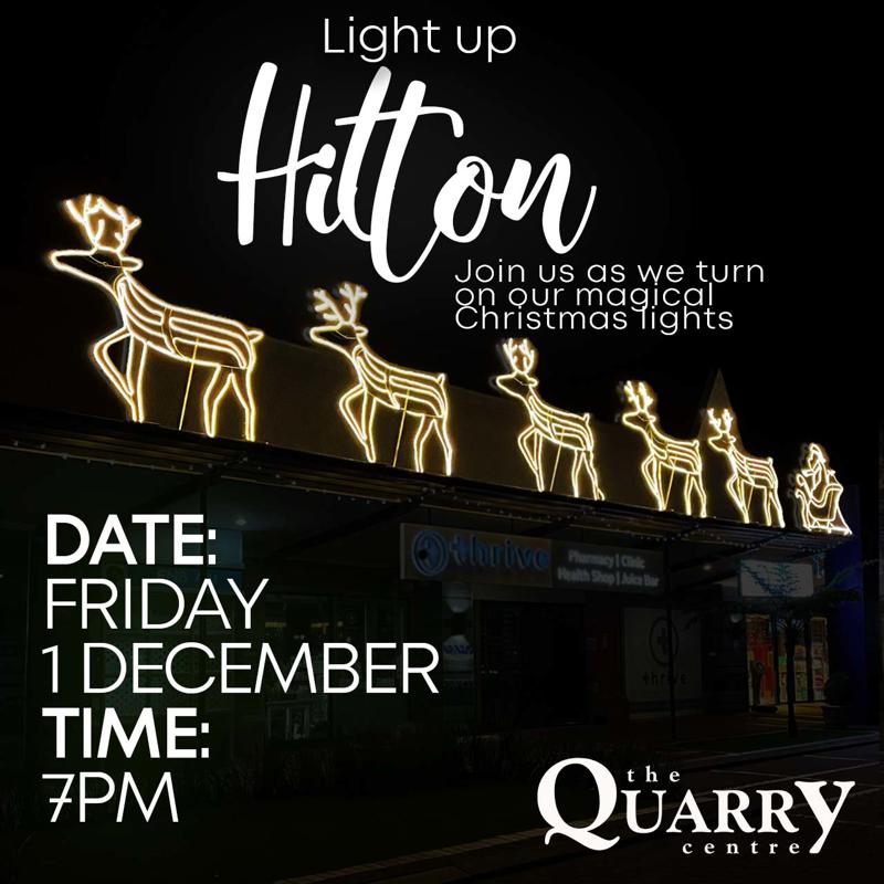1 dec light up hilton
