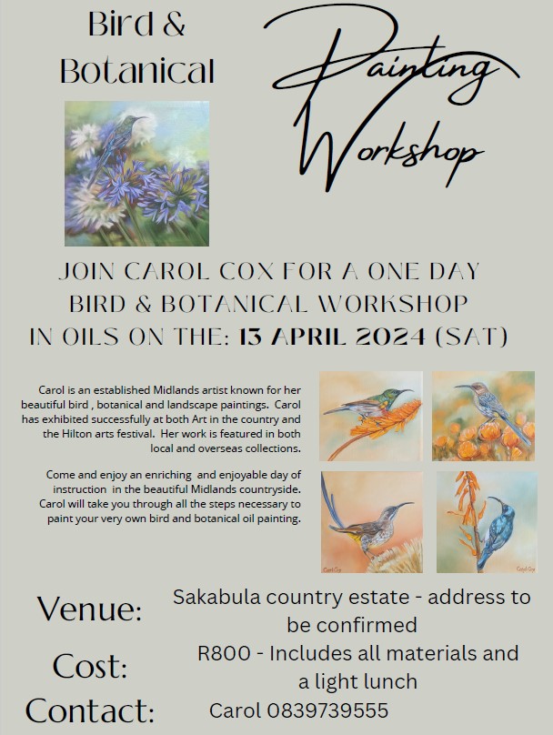13 april bird and botanical sakabula