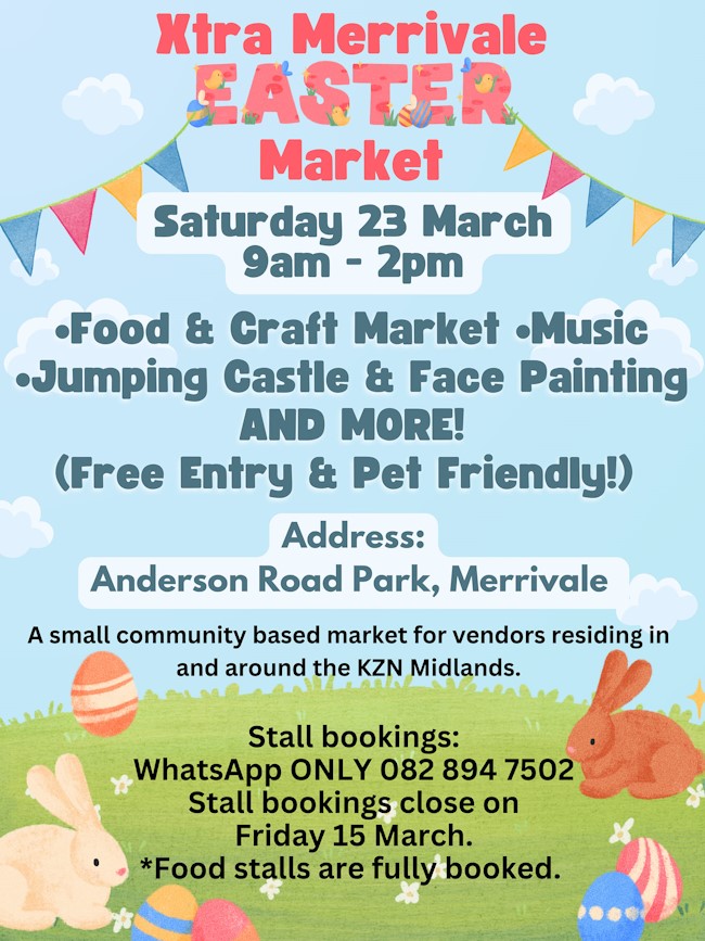 23 march howick easter market