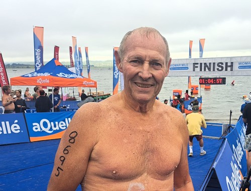 Mike Pengelly after 51st Midmar Mile