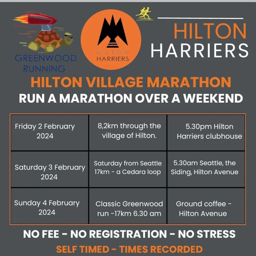 hilton village marathon