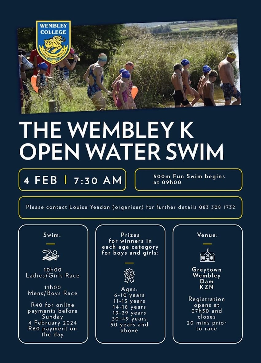 wembley k open water swim 4 feb
