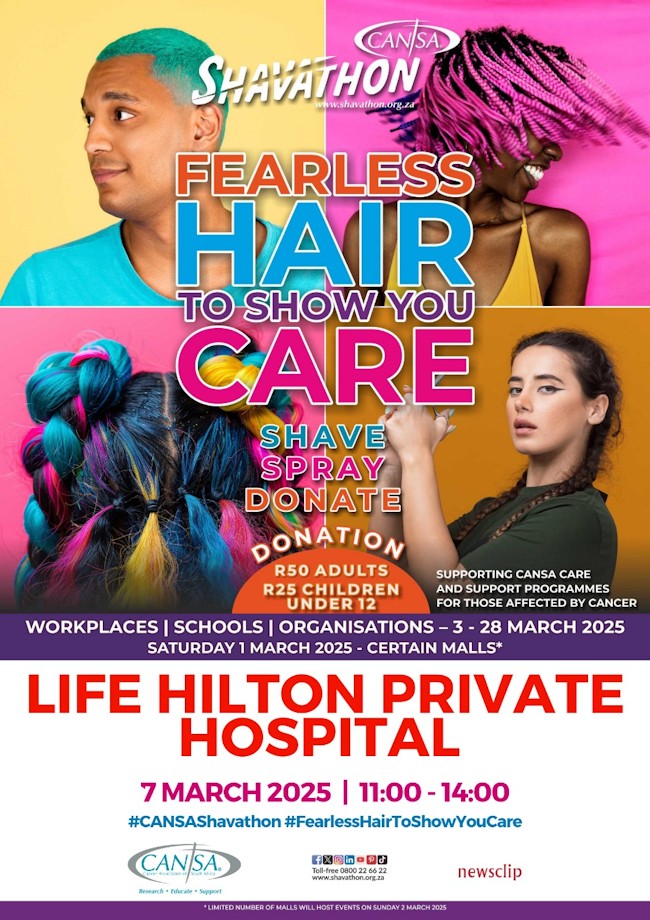 7 march cansa shavathon