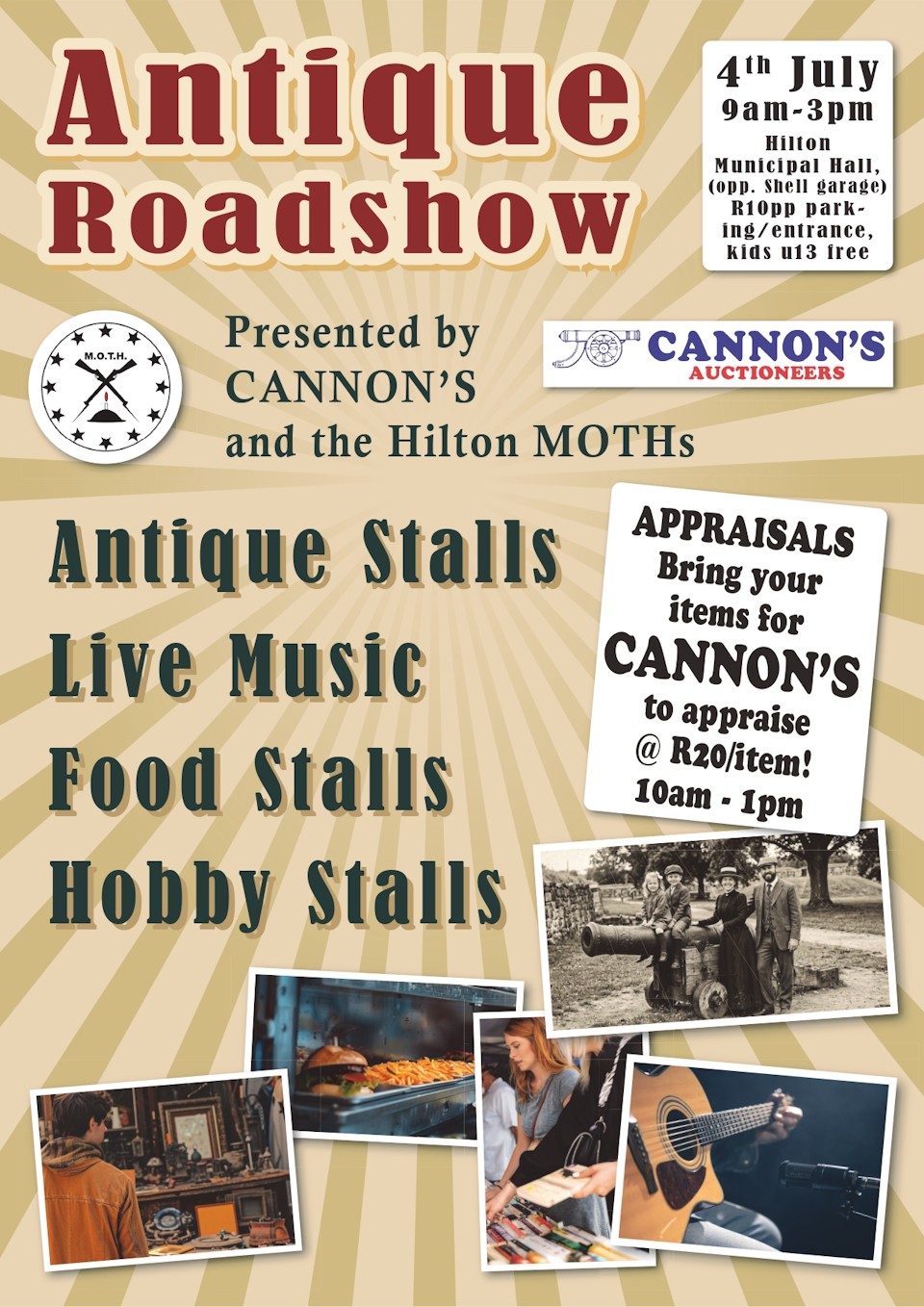 4 july hlton Antique Roadshow