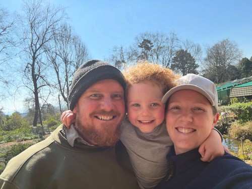 tanglewood nursery 5 years milestone for ben and family