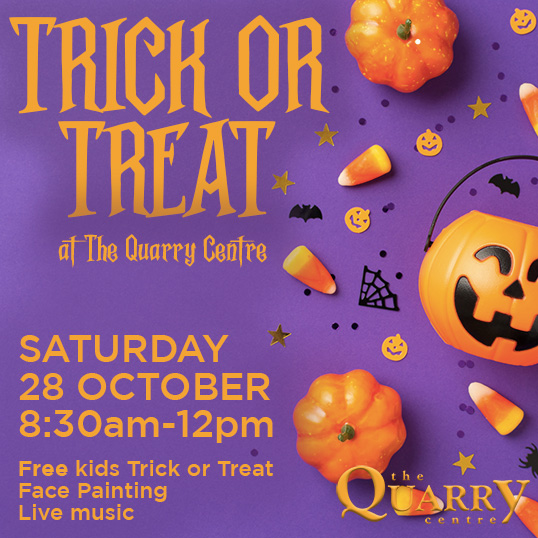 28 october hilton quarry trick or treat