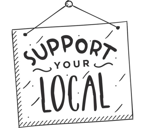 Denny Support your Local about 400