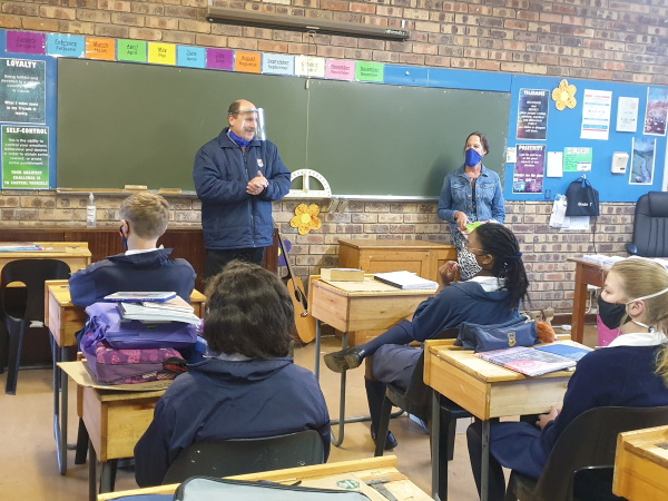 Welcome by headmaster