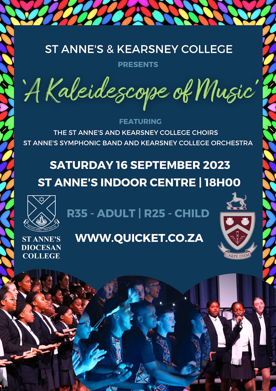 a kaleidescope of music 16 sept hilton