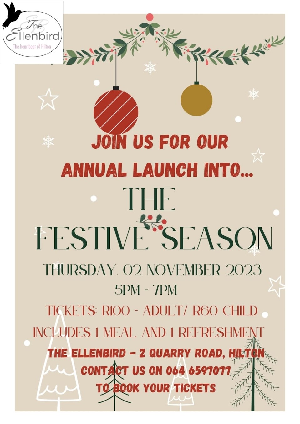 ellen bird festive season copy
