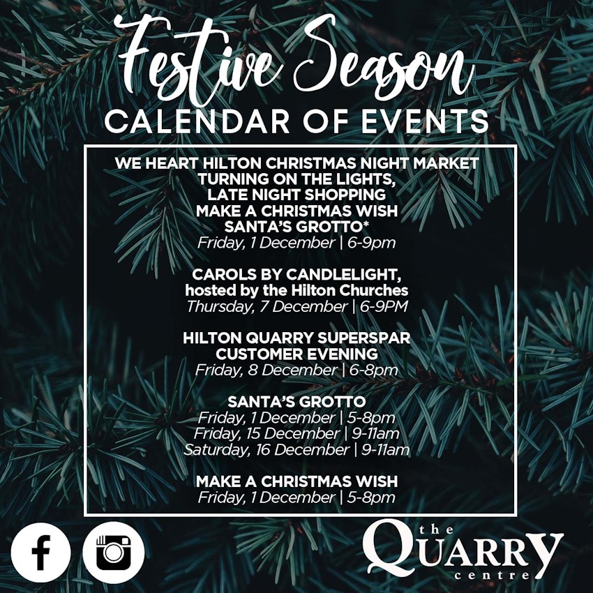 festive season at the quarry centre