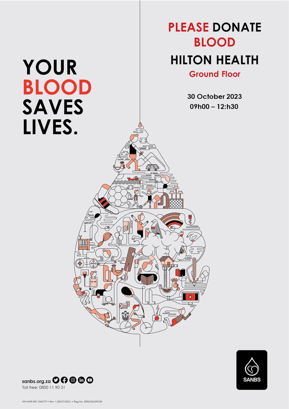 hilton health 30 Oct 2023 blood drive