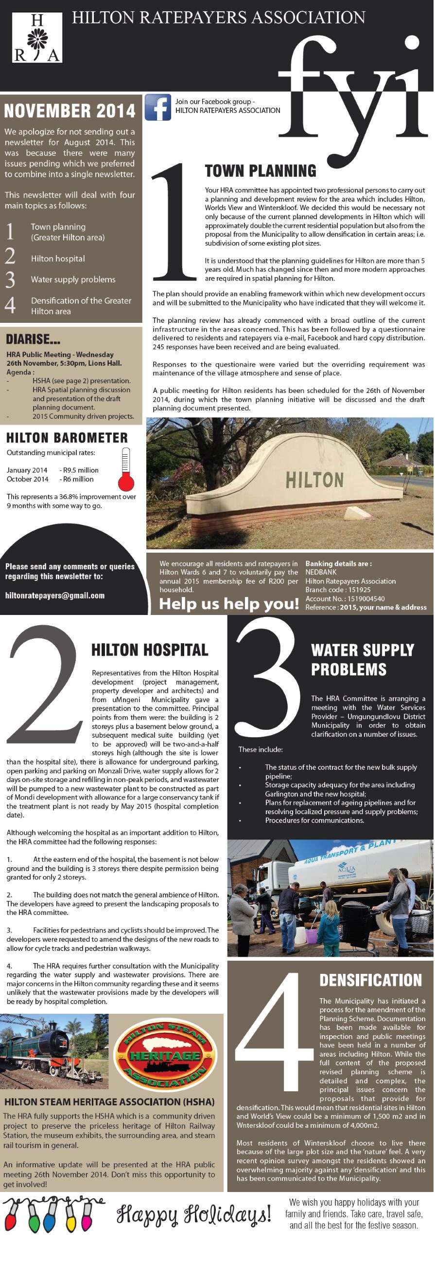 hilton ratepayers nov 14
