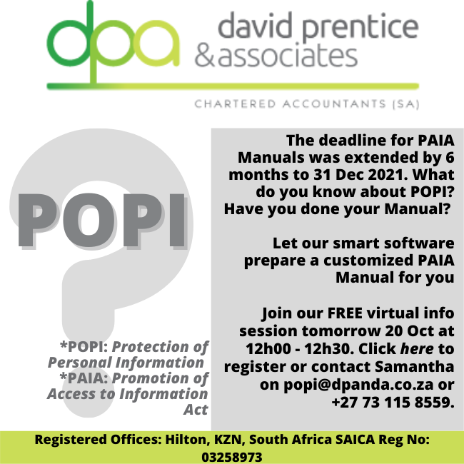 Village Media ad DPA 19 Oct newsletter