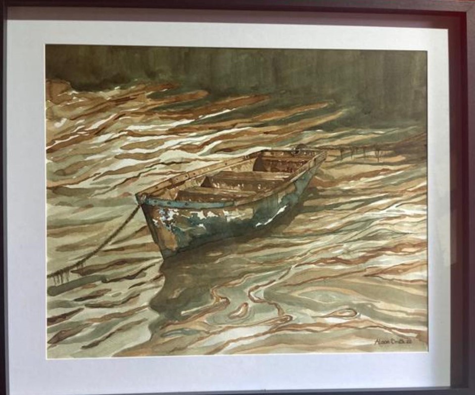 alison smith artist hilton boat