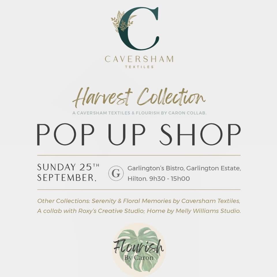 caversham textiles pop up shop