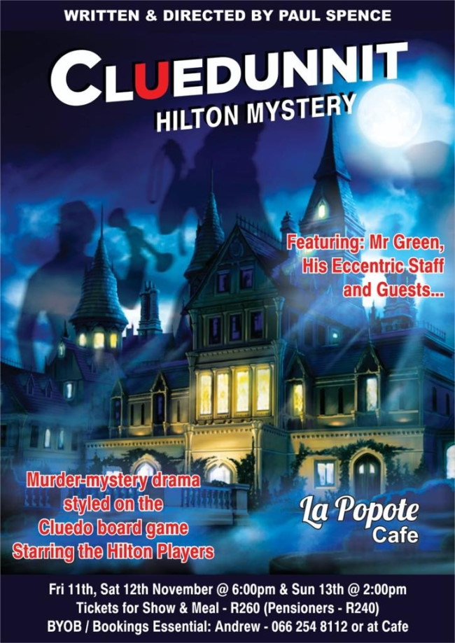 cluedunnit hilton mystery