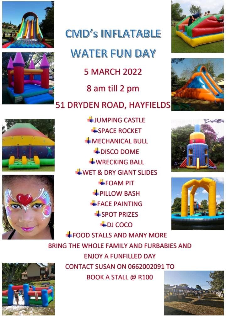 cmds inflatable water fun day