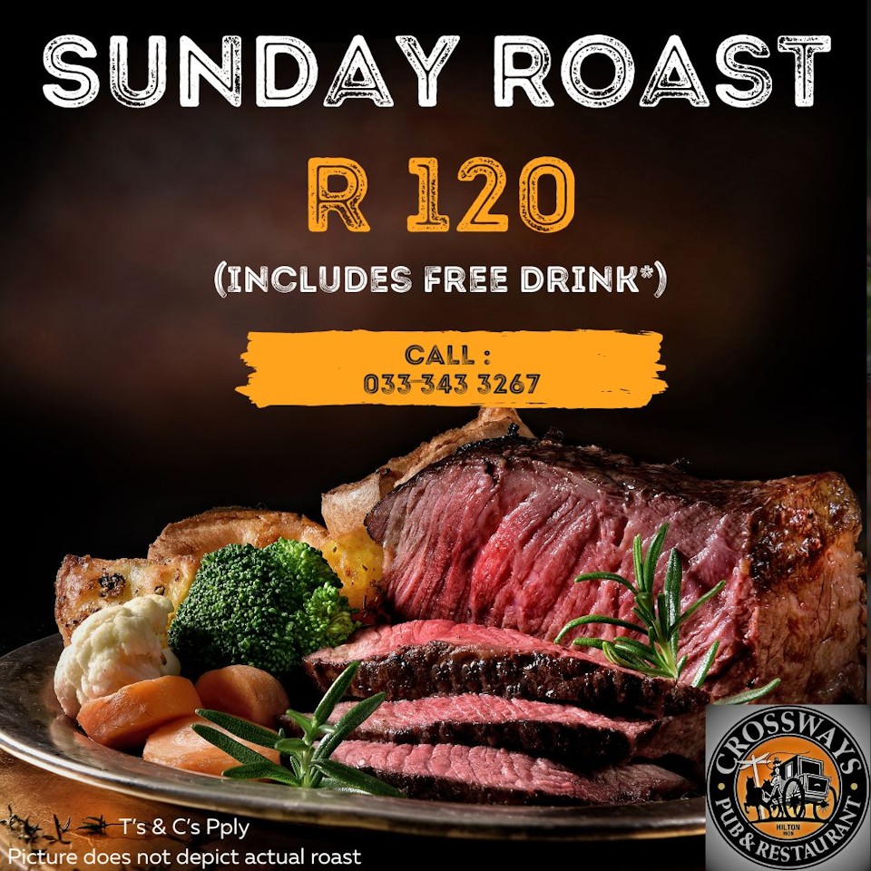 crossways sunday roast r99
