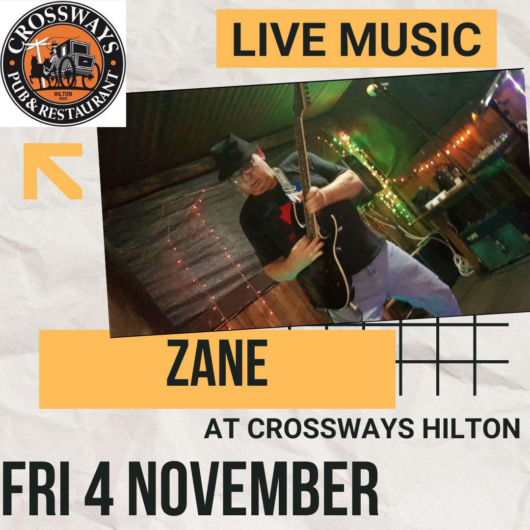 zane at crossways live 4 feb