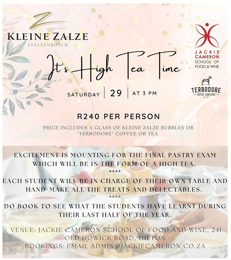 high tea 29 october