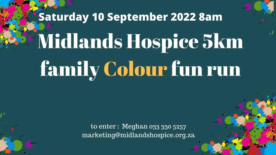 midlands hospice colour run 2022