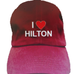 i love hilton cap 500 copy copy