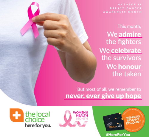 the local choice breast cancer awareness