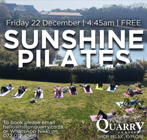22 dec sunshine pilates 