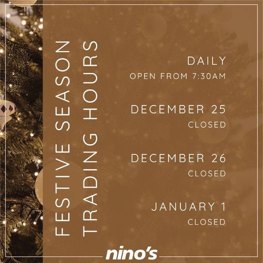 ninos 2023 trading over festive season copy