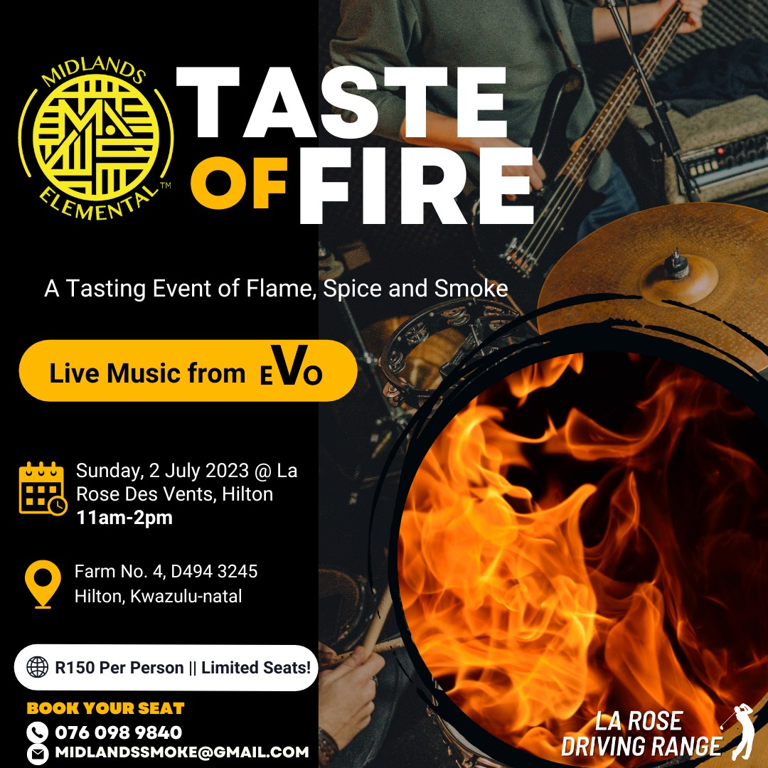 2 july hilton taste of fire