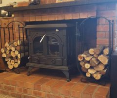 traceys bnb upgrade cast iron fire place