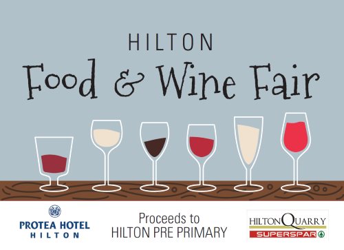 hilton food and wine fair newsy copy copy