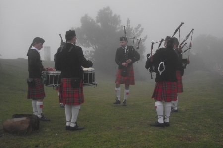 Pipers at WVC Carols By Candlelight