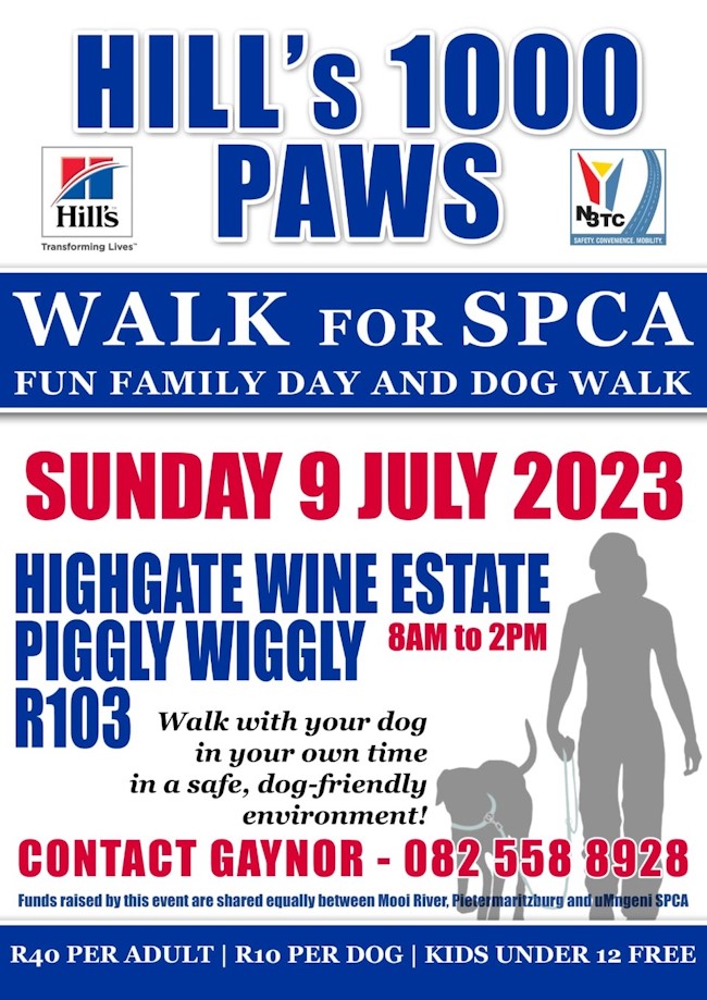 1000 paws walk 600