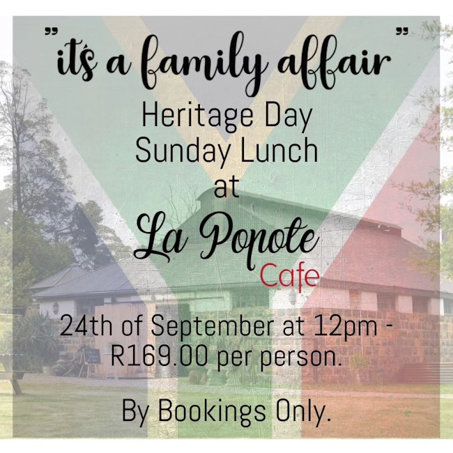 la popote heritage day lunch