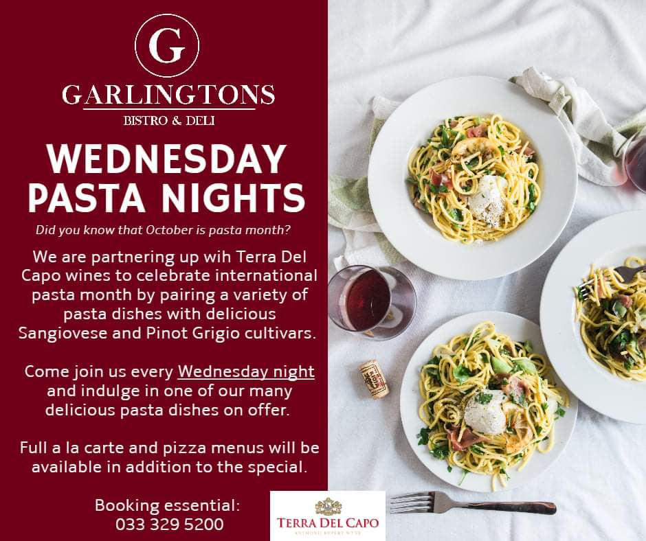 oct pasta at garlingtons on wednesday copy