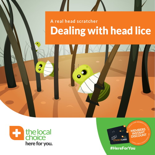 the local choice on head lice